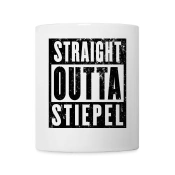 Stiepel, Ruhrgebiet, Ruhrpott, Bochum-Stiepel - Tasse - Weiß - Vorne