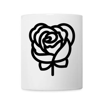Pink Flower - Mug - white - Front