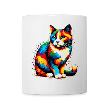 Cat - Mug - white - Front