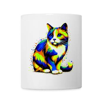 Cat - Mug - white - Front