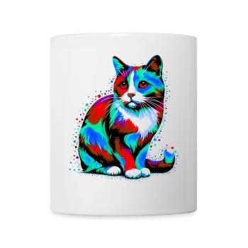 Cat - Mug - white - Front