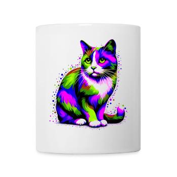 Cat - Mug - white - Front