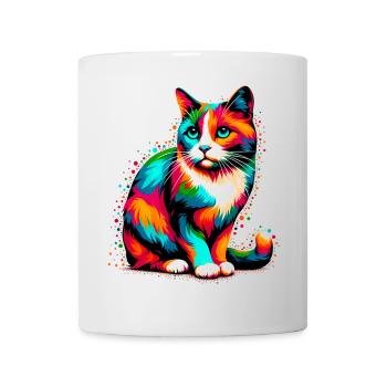 Cat - Mug - white - Front