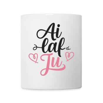 i laf ju - Mug - white - Front