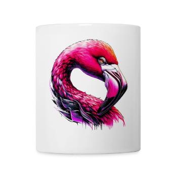 Flamingo - Tasse - Weiß - Vorne