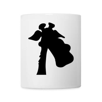 Giraffe Silhouette - Tasse - Weiß - Vorne
