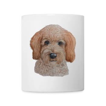 Labradoodle - Tasse - Weiß - Vorne