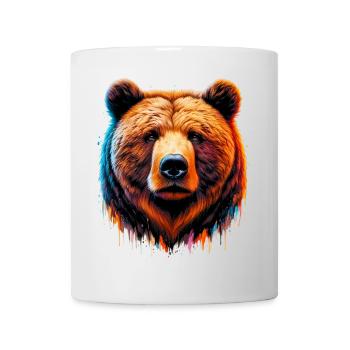 Ours - Mug blanc - blanc - Devant