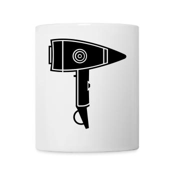 Hair dryer - Mug - white - Front