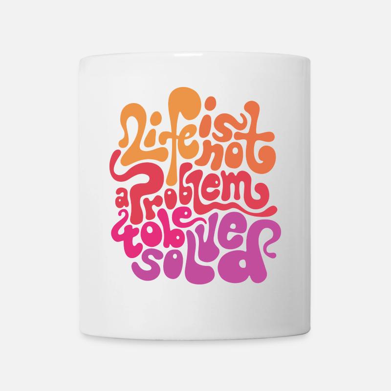 Verbiage psychédélique - Mug blanc - blanc