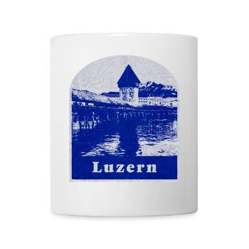 Luzern Schweiz - Tasse - Weiß - Vorne