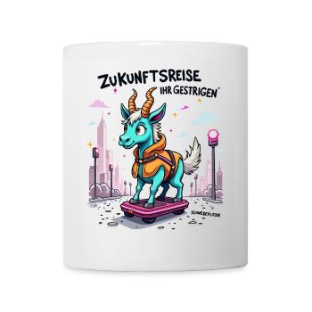 Goat Roller Board Speedster - Mug - white - Front
