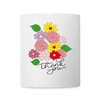 thank you - Tasse - Weiß - Vorne