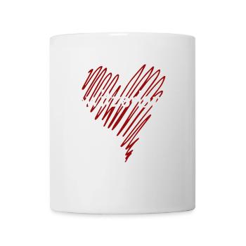Ich liebe die Schweiz, stolze Schweizerin - Tasse - Weiß - Vorne
