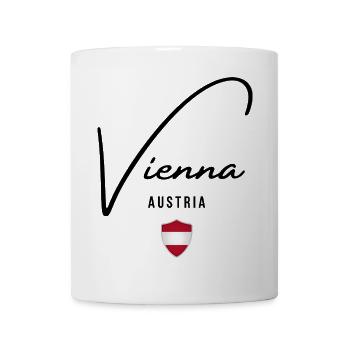 I love Vienna, Austrian pride - Mug - white - Front