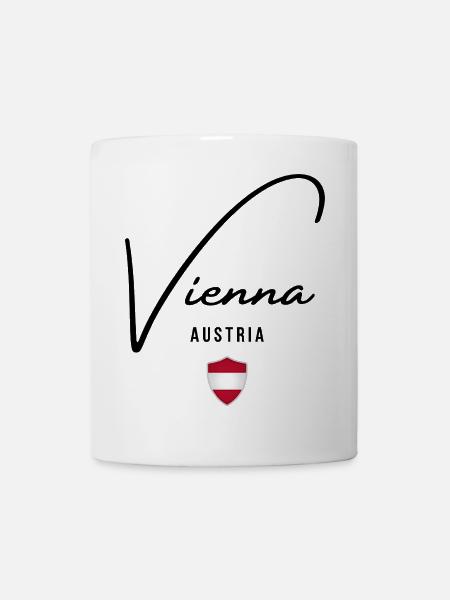 Ich liebe Wien, österreichischer Stolz - Tasse - Weiß