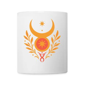 Mittsommer Sonnengott - Pagan & Wicca - Tasse - Weiß - Vorne