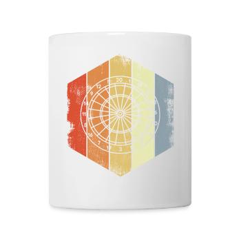 Dartboard Sketch - Mug - white - Front