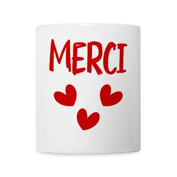 THANK YOU. MISTRESS. HEART. MASTER. THANK YOU MISTRESS. - Mug - white - Front