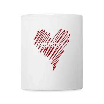 Ich liebe Luxemburg, Luxembourg Pride - Tasse - Weiß - Vorne