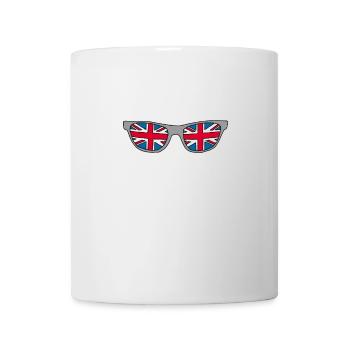 Lion du Royaume-Uni blanc - Mug blanc - blanc - Devant