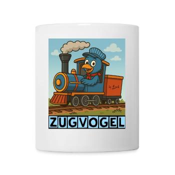 Zugvogel by Rico Beck - Tasse - Weiß - Vorne