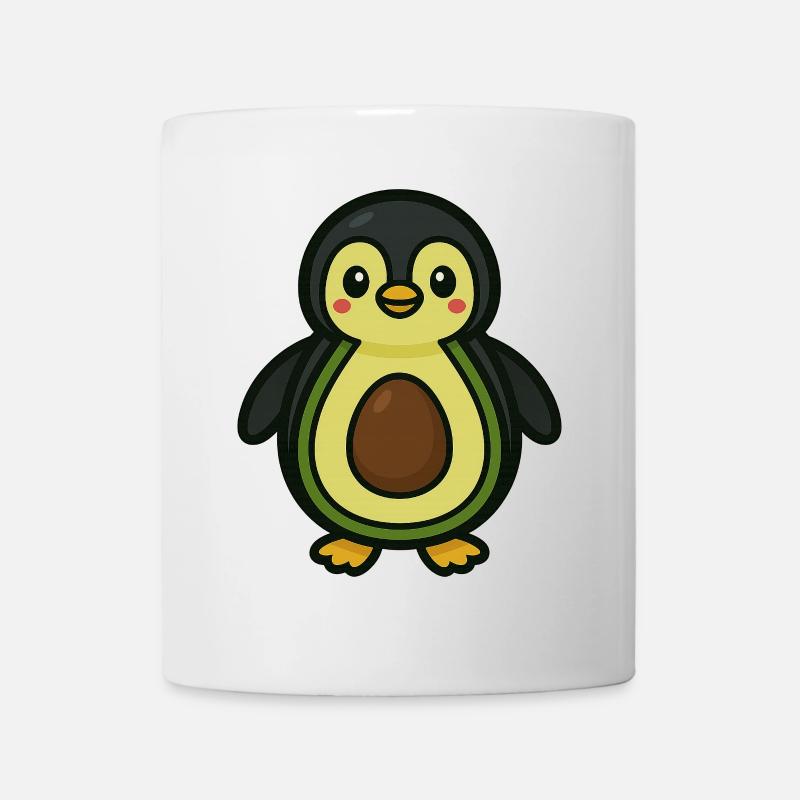 Pingucado - Mug blanc - blanc