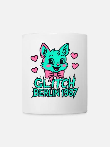Glitch Berlin 1987 - Tasse - Weiß