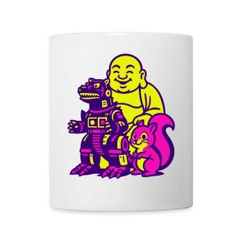 Pop Art Super Trio! - Mug - white - Front
