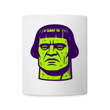 Monster Head / Golem - Mug - white - Front