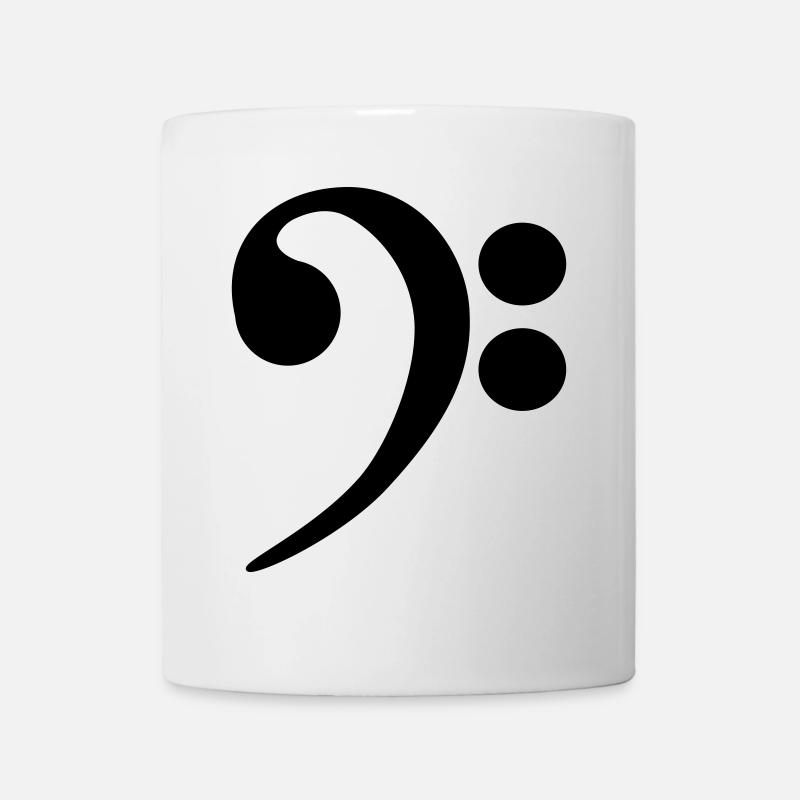 Bass Clef - Mug - white