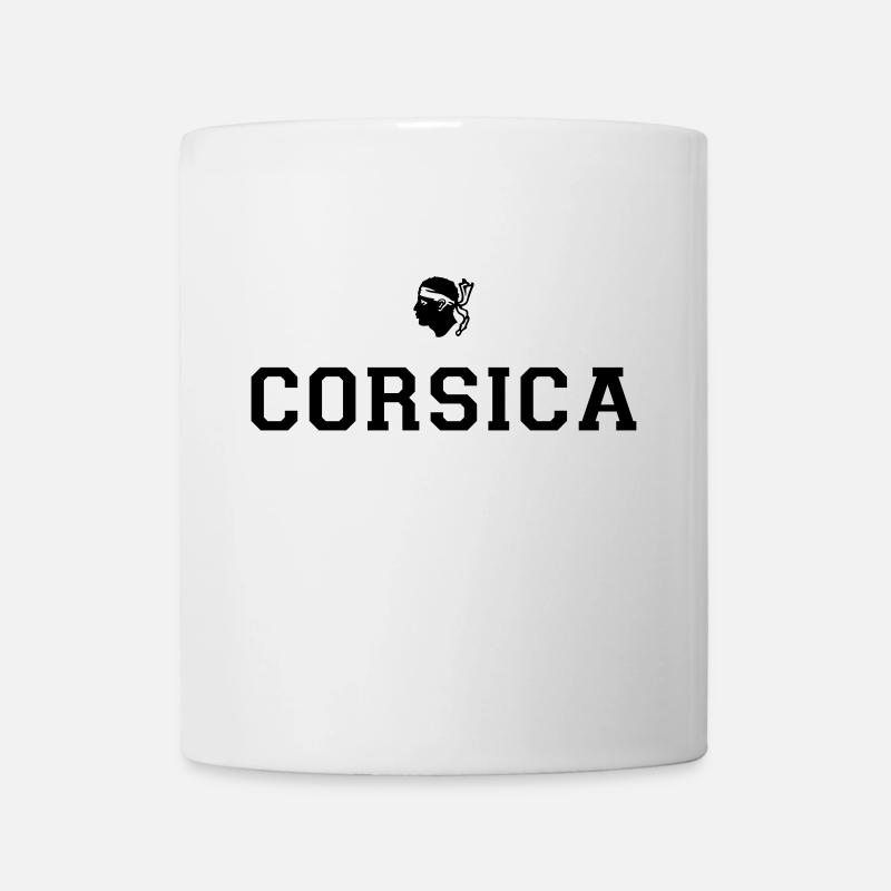 Corsica et Ecusson - Mug blanc - blanc