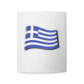 FLAGGE GRIECHENLANDS - Tasse - Weiß - Vorne