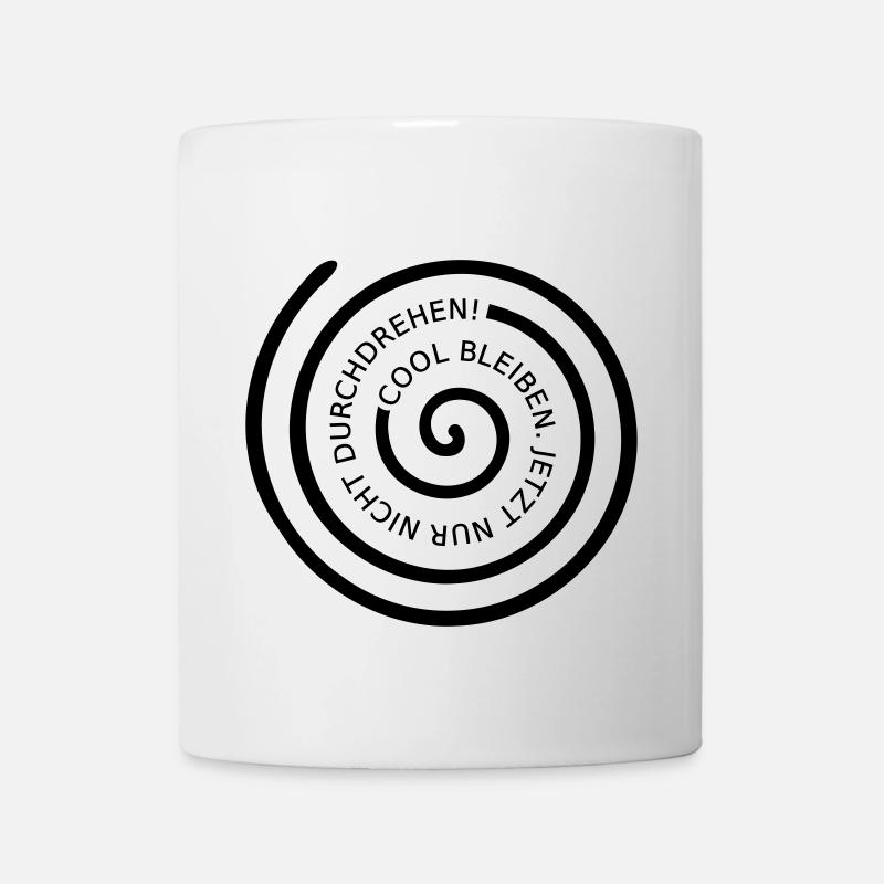 Cool bleiben - Farbwechsel - Tasse - Weiß