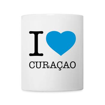 I LOVE CURACAO - Tasse - Weiß - Vorne
