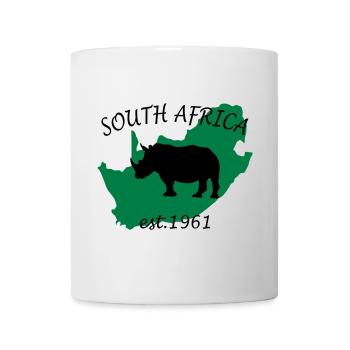 South Africa Design - Mug - white - Front