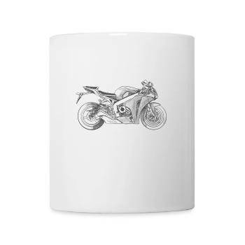 Motorcycle - Mug blanc - blanc - Devant