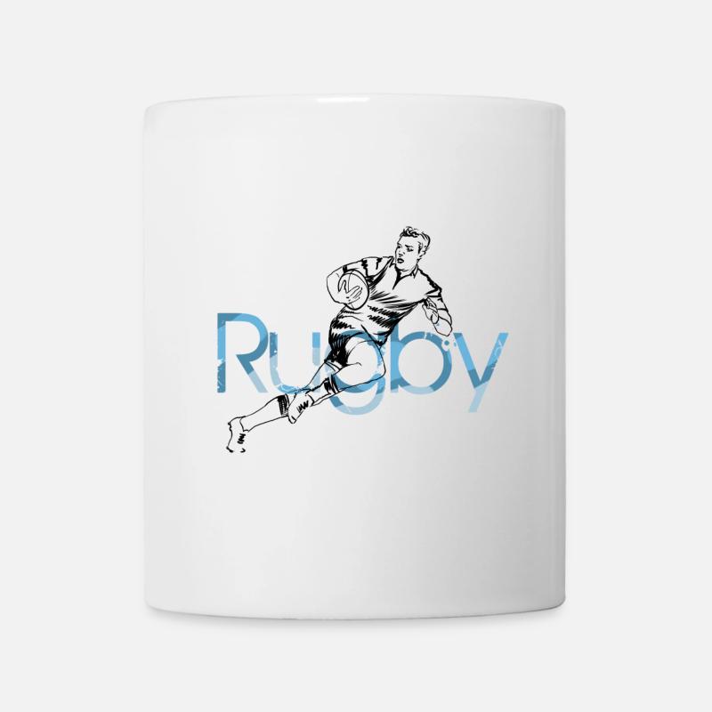 rugby - Mug blanc - blanc