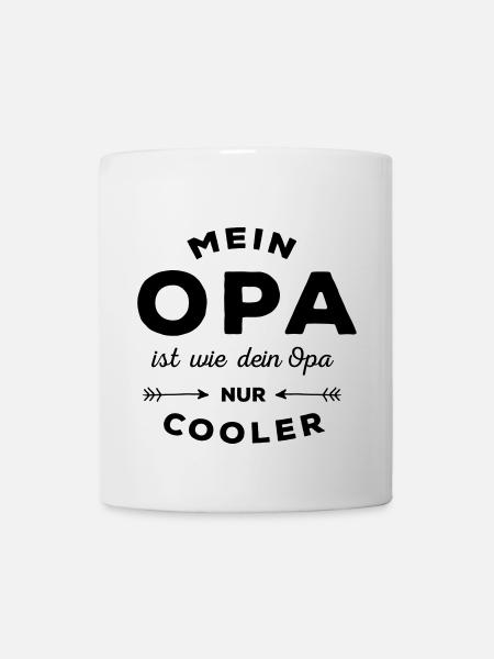 Mein Opa - Tasse - Weiß