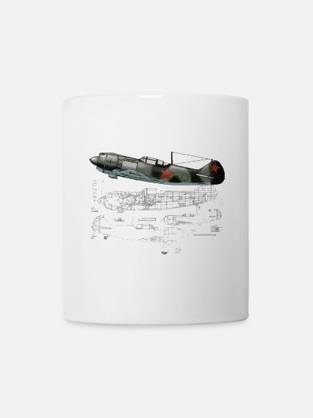 La-5 - Mug - white