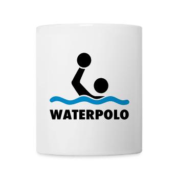 water polo - Mug - white - Front