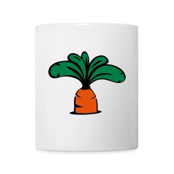 Carrot icon - Mug - white - Front