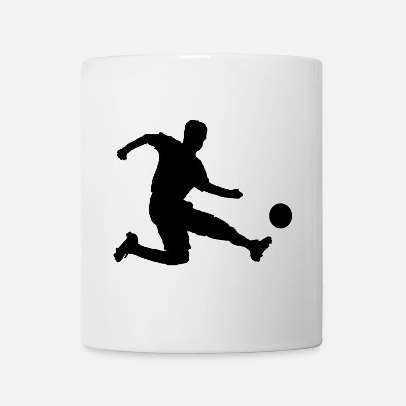 Fussballer - Tasse - Weiß