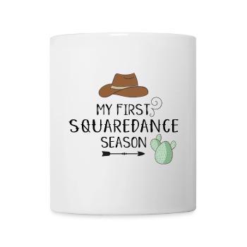 square Dance - Mug blanc - blanc - Devant