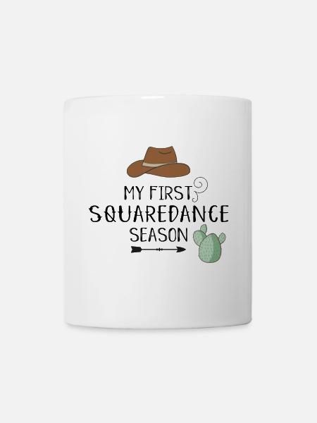 Square Dance - Tasse - Weiß