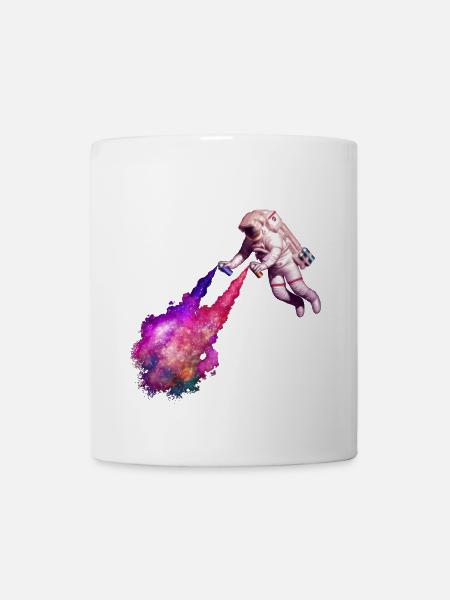 Sternschnuppen - Tasse - Weiß