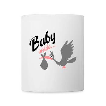 bébé - Mug blanc - blanc - Devant