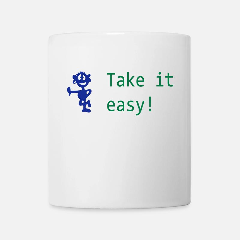 lustiger Comicstyle - Tasse - Weiß