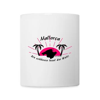 Mallorca Sonne - Dream of Mallorca - Tasse - Weiß - Vorne