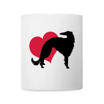Barsoi meine Liebe - Tasse - Weiß - Vorne